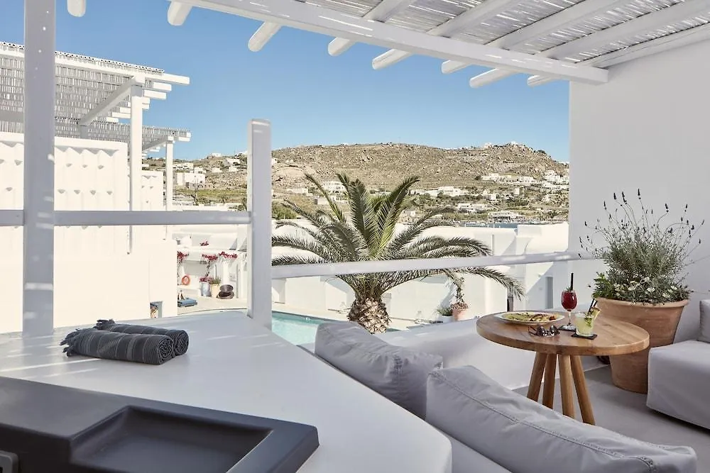 *****  Mykonos Ammos Hotel - Small Luxury Hotels Of The World Ornos  Greece